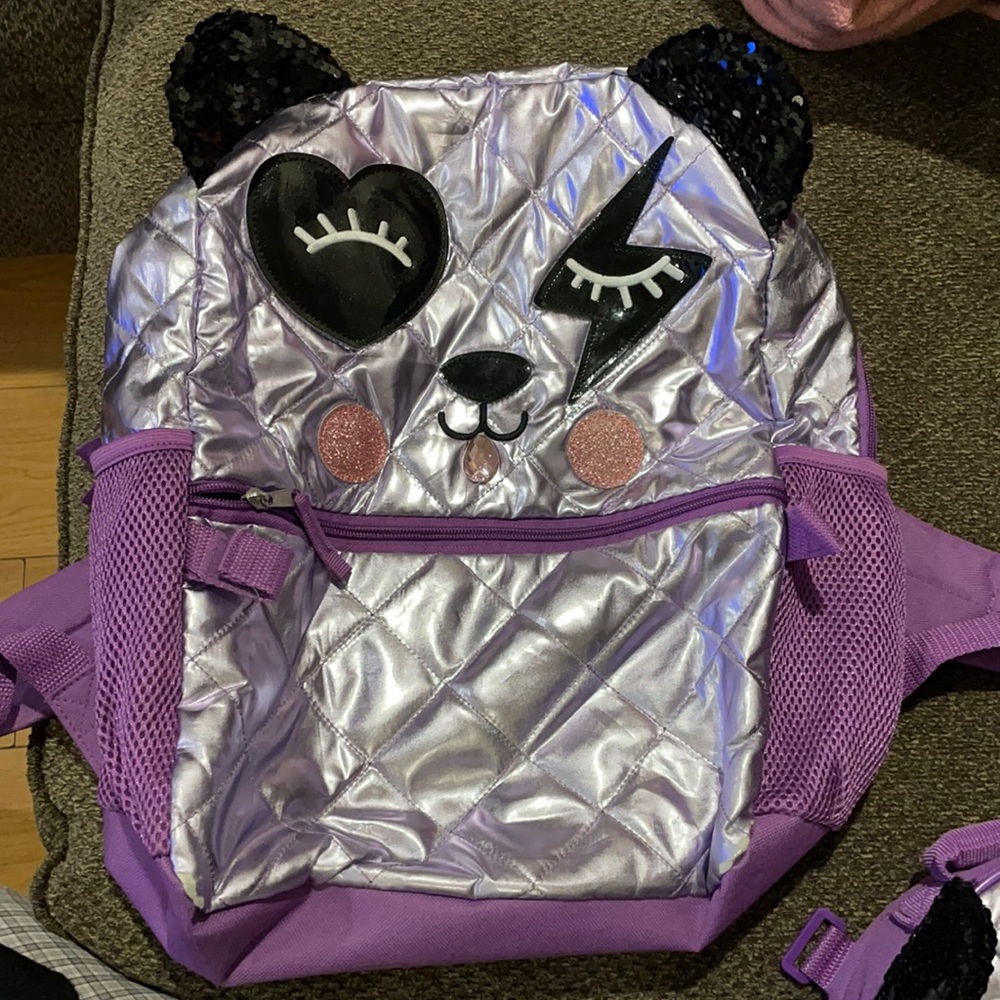 Backpack with lunch bag
